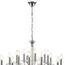 LUMION 8034/16 CLASSI LN25 18 хром, металл/стекло Люстра подвесная Е14 16*40W 220V INCANTO, изображение 4
