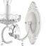 LUMION 8189/1W CLASSI LN25 23 белый металл/хрусталь Бра E14 1*40W 220V SNOW, изображение 4