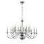 LUMION 8034/16 CLASSI LN25 18 хром, металл/стекло Люстра подвесная Е14 16*40W 220V INCANTO