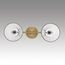 LUMION 8188/2C COMFI LN25 190 латунь/прозрачный, металл/стекло Потолочный светильник E14 2*40W 220V VIVIAN, изображение 4