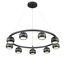 LUMION 8242/9 COMFI LN25 203 черный металл Светильник подвесной LED GX53 8*7W 220V LUAZANA, изображение 5