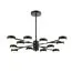 LUMION 8117/12 COMFI LN25 195 черный, металл Люстра LED GX53 12*7W 220V TORINA, изображение 6