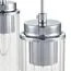 LUMION 8102/3A COMFI LN25 326 хром/прозрачный металл/металл Подвес Е14 3*40W 220V ISHA, изображение 3
