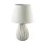LUMION 8121/1T COMFI LN25 375 белый, керамика/текстиль Настольная лампа E27 1*60W 220V SONA