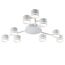 LUMION 8235/9C COMFI LN25 200 белый металл Люстра потолочная LED GX53 9*12W 220V GARETA, изображение 6