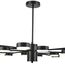 LUMION 8117/18 COMFI LN25 195 черный, металл Люстра LED GX53 18*7W 220V TORINA, изображение 4