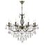 LUMION 8190/8 CLASSI LN25 24 античная бронза, металл/хрусталь Люстра E14 8*40W 220V LINN, изображение 7
