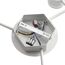 LUMION 8235/9C COMFI LN25 200 белый металл Люстра потолочная LED GX53 9*12W 220V GARETA, изображение 7