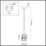 LUMION 4491/1 COUNTY LN20 000 белый, дерево Подвес E27 60W 220V BONNIE, изображение 2