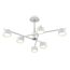 LUMION 8241/6C COMFI LN25 202 белый/хром, металл Люстра потолочная LED GX53 6*7W 220V KARINA, изображение 6
