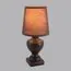 LUMION 8162/1T CLASSI LN25 000 коричневый, керамика/текстиль Настольная лампа E14 1*40W 220V BIANKA, изображение 4
