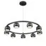 LUMION 8242/9 COMFI LN25 203 черный металл Светильник подвесной LED GX53 8*7W 220V LUAZANA, изображение 5
