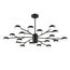 LUMION 8117/18 COMFI LN25 195 черный, металл Люстра LED GX53 18*7W 220V TORINA, изображение 7