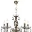 LUMION 8190/5 CLASSI LN25 24 античная бронза, металл/хрусталь Люстра E14 5*40W 220V LINN, изображение 4