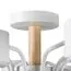 LUMION 8196/10C COMFI LN25 262 белый, металл/дерево/пластик Потолочный светильник LED GX53 10*9W 220V RONDO, изображение 9