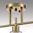 LUMION 8188/3C COMFI LN25 190 латунь/прозрачный, металл/стекло Потолочный светильник E14 3*40W 220V VIVIAN, изображение 9