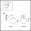 LUMION 4551/1W COMFI LN21 000 хром Бра E27 60W 220V DARCY, изображение 2