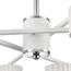LUMION 8241/6C COMFI LN25 202 белый/хром, металл Люстра потолочная LED GX53 6*7W 220V KARINA, изображение 3