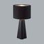 LUMION 8124/1T COMFI LN25 376 черный, керамика/текстиль Настольная лампа E27 1*60W 220V HINAMI, изображение 4