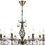 LUMION 8190/8 CLASSI LN25 24 античная бронза, металл/хрусталь Люстра E14 8*40W 220V LINN, изображение 4