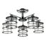 LUMION 3504/5C COUNTY LN18 000 хром Люстра потолочная E27 5*60W 220V ROTONDUM