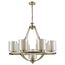 LUMION 6524/9 COUNTY LN23 39 античная латунь Люстра E27 9*60W 220V RIVERLY