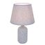 LUMION 8216/1T CLASSI LN25 000 серый, керамика/текстиль Настольная лампа Е27 1*60W 220V FANNA, изображение 4