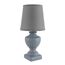 LUMION 8164/1T CLASSI LN25 000 серый, керамика/текстиль Настольная лампа E14 1*40W 220V BIANKA