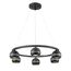 LUMION 8242/6 COMFI LN25 203 черный металл Светильник подвесной LED GX53 6*7W 220V LUAZANA, изображение 4