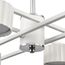 LUMION 8241/8C COMFI LN25 202 белый/хром, металл Люстра потолочная LED GX53 8*7W 220V KARINA, изображение 3
