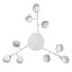 LUMION 8235/9C COMFI LN25 200 белый металл Люстра потолочная LED GX53 9*12W 220V GARETA, изображение 4