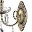 LUMION 8190/1W CLASSI LN25 24 античная бронза, металл/хрусталь Бра E14 1*40W 220V LINN, изображение 4