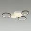 LUMION 5253/80CL LEDIO LN23 245 белый, черный Люстра потолочная диммир. с ДУ LED 80W 5280Лм 220V NORBERT, изображение 4