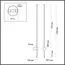 LUMION 5677/15WL LEDIO LN23 346 чёрный Настенный светильник LED 15W 3000K 1100Лм 220V BRAM, изображение 2