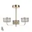 LUMION 6579/40CL LEDIO LN24 золото/прозрачный/металл/пластик Люстра потолочная LED 40W 220V VENICE