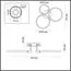 LUMION 6545/68CL LEDIO LN23 000 золотой, черный Люстра потолочная LED 43W 3000-6000K 6031Лм 220V LARA, изображение 2