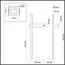 LUMION 5695/6WL LEDIO LN23 000 чёрный Настенный светильник LED 6W 3000K 450Лм 220V BLAKE, изображение 2