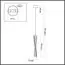 LUMION 5674/10L LEDIO LN23 167 золотой Подвес LED 10W 3000K 550Лм 220V ROSELLE, изображение 2