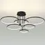 LUMION 6506/99CL LEDIO LN23 229 чёрный Люстра потолочная LED 156W 3000-6000K 9899Лм 220V URSULA, изображение 3