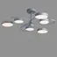 LUMION 5656/90CL LEDIO LN23 279 серый Люстра потолочная LED 90W 3000-6000K 3606Лм 220V EVIN, изображение 3