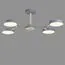 LUMION 5651/72CL LEDIO LN23 275 серый, дерево Люстра потолочная LED 72W 3000-6000K 3253Лм 220V BRAD, изображение 3