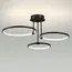 LUMION 6506/66CL LEDIO LN23 229 чёрный Люстра потолочная LED 66W 3000-6000K 4126Лм 220V URSULA, изображение 3