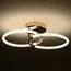 LUMION 6545/61CL LEDIO LN23 000 золотой, черный Люстра потолочная LED 33W 3000-6000K 4051Лм 220V LARA, изображение 3