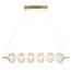 LUMION 6577/36L LEDIO LN24 золото/прозрачный/металл/пластик Светильник подвесной LED 36W 220V CAPRICE, изображение 5
