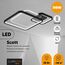 LUMION 5244/59CL LEDIO LN23 094 белый, черный, синий Люстра потолочная LED 59W 3894Лм 220V SCOTT, изображение 3