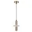 LUMION 8009/6L LEDIO LN25 золото/прозрачный металл/акрилл Подвес LED 6W 220V 4000K CRISTIE