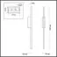 LUMION 5603/9WL LEDIO LN23 353 черный Настенный светильник LED 9W 3000К 600Лм 220V REMO, изображение 2