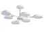 LUMION 5652/99CL LEDIO LN23 276 белый, дерево Люстра потолочная LED 108W 3000-6000K 5385Лм 220V BRAD