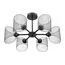 LUMION 8238/6C COUNTY LN25 258 черный металл Люстра потолочная Е27 6*60W 220V TIDINA