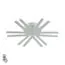 LUMION 8029/60CL LEDIO LN25 248 белый/белый, металл/акрил Потолочный светильник с ПДУ LED 60W 3000-6000К 220V ALBERTA